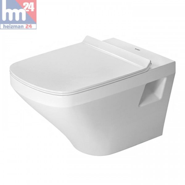Duravit DuraStyle Wandtiefspül-WC Rimless® / spülrandlos 2538090000 inkl. WC-Sitz