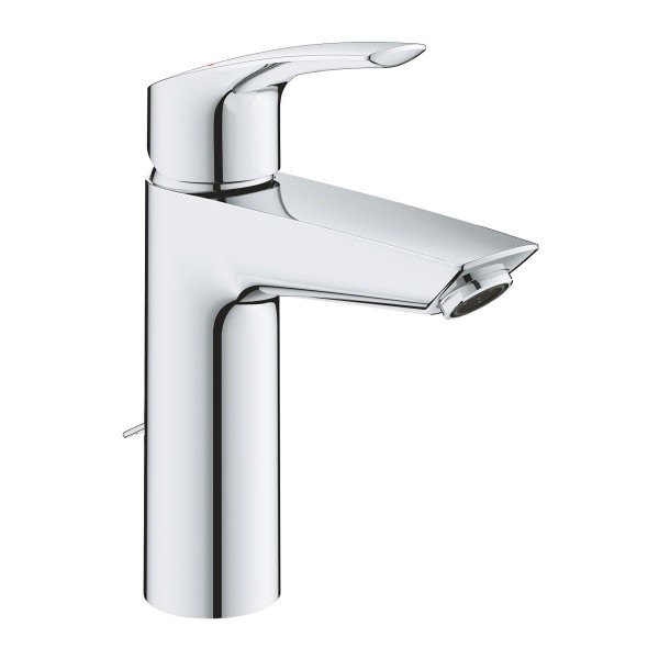 Grohe Eurosmart Einhand Waschtischarmatur M-Size mit versenkbarer Kette 23323003 Chrom