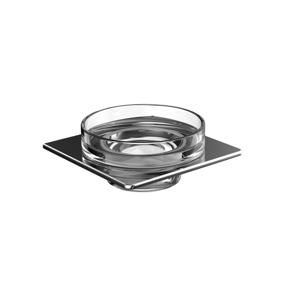 EMCO Art Seifenhalter mit Schale aus Kristallglas 163000101