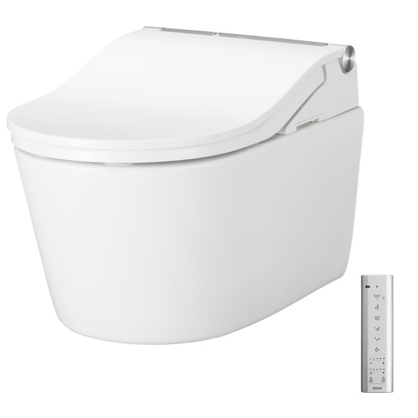 TOTO spülrandloses Tiefspül- WC mit TOTO Washlet RW Dusch WC Sitz TCF801CG