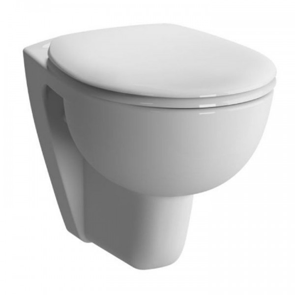 Vitra Care2 Wand Tiefspül WC erhöht rollstuhlgerecht 5812N003-1130 inkl. WC-Sitz