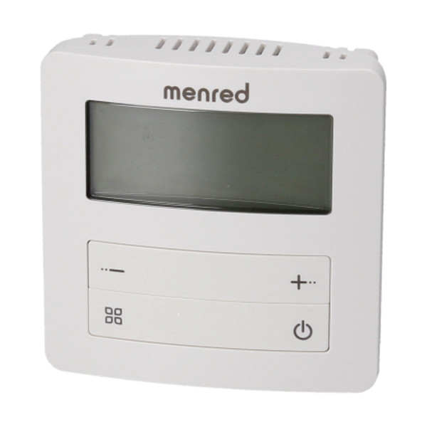 Menred APT-26 Raumthermostat mit LCD-Anzeige Aufputz 230 Volt und Bodenfühler