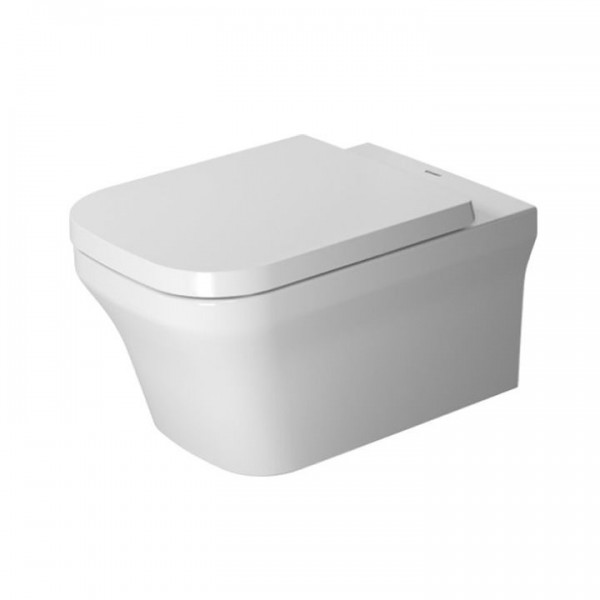 Duravit P3 Comforts Wandtiefspül-WC Rimless®/spülrandlos inkl. WC-Sitz 2561090000