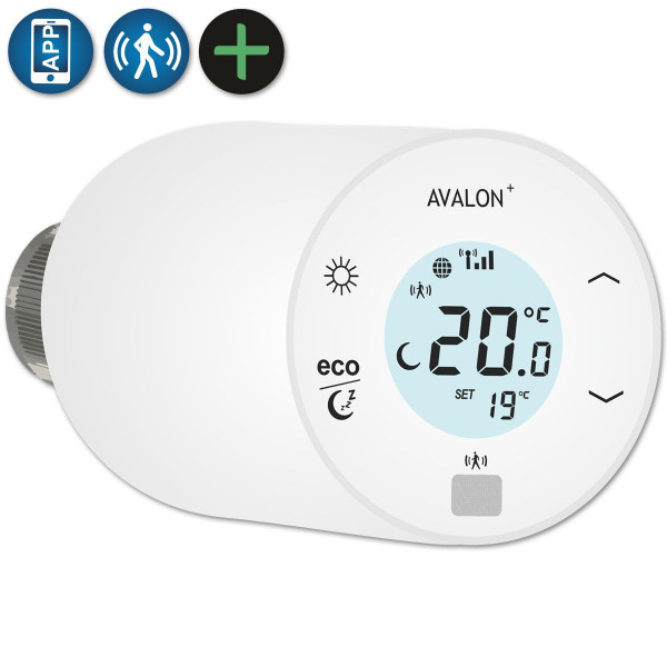 Blossom-ic Avalon+ Heizkörperthermostat Funk AP-3977 für hydraulischen Abgleich