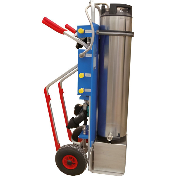 Buderus 7738320211 Mobiles Füllgerät VES Profi 40000 L*GrdH mit LF-Gerät Schmutzfilter Entleerung