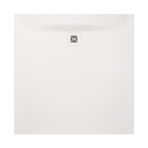 Duravit Sustano zuschneidbare Duschwanne 120 x 120 cm Weiß Matt DuraSolid Mineralguss