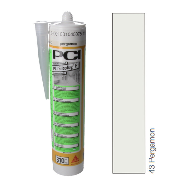 (27,39 €/l) PCI Silcofug E 1x310 ml 2701/1 Silikon pergamon Nr.43