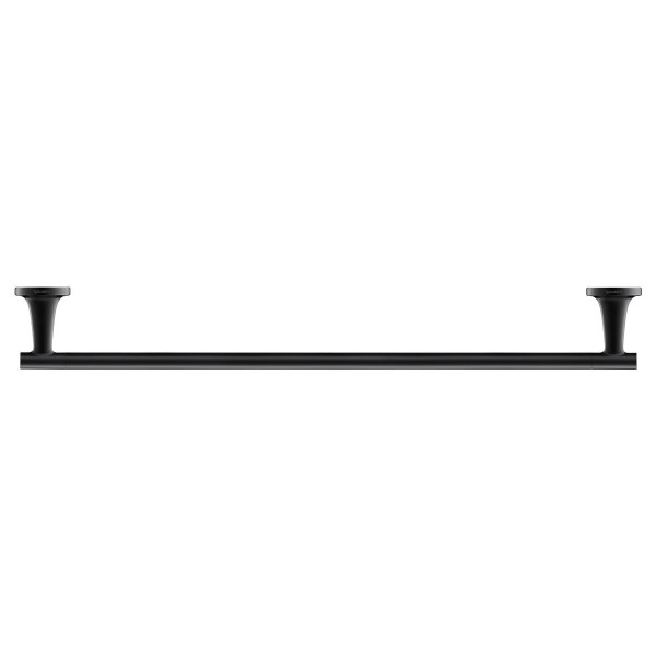 Duravit Badetuchhalter 600 mm Schwarz Matt Serie Starck T 0099424600