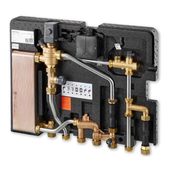 Oventrop Regudis W-HTE Wohnungsstation 1344031 elektronische Regelung Leistungsbereich 18 l/min