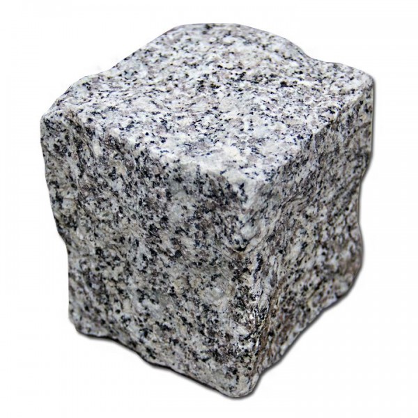 (24,71 €/m²) Granitpflaster Pflasterstein Granitstein schlesischer Granit 10x10cm 5,5 m² in Grau