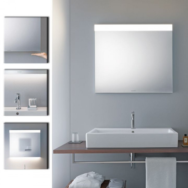 Duravit "Best" Spiegel mit LED-Beleuchtung oben 60x70 cm LM7855D00000000 Spiegelheizung