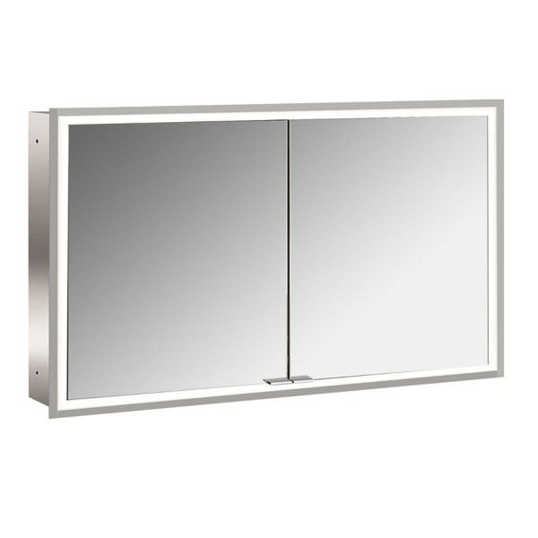 EMCO Lichtspiegelschrank prime 1200 mm Unterputzmodell mit Lichtpaket Rückwand verspiegelt 949706094