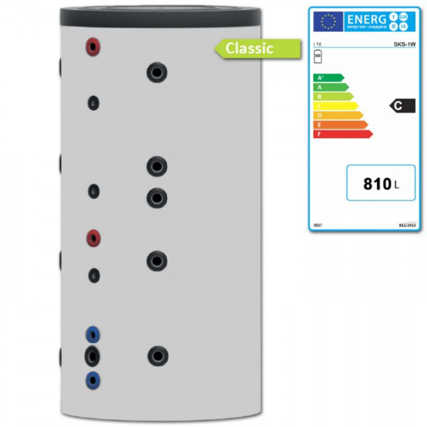 Thermic Energy SKS-1W Green Line Solar Schicht-Kombi Speicher 825 Ltr. 1 Wärmetauscher 600127