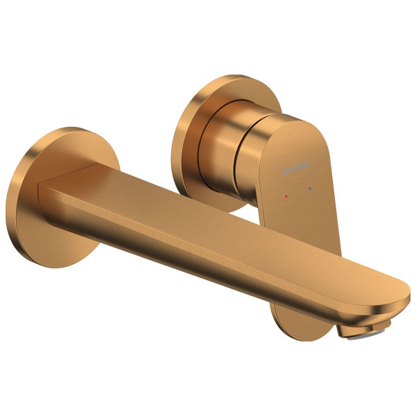 Duravit Wave Einhebel-Waschtischmischer Unterputz Bronze gebürstet WA1070004004