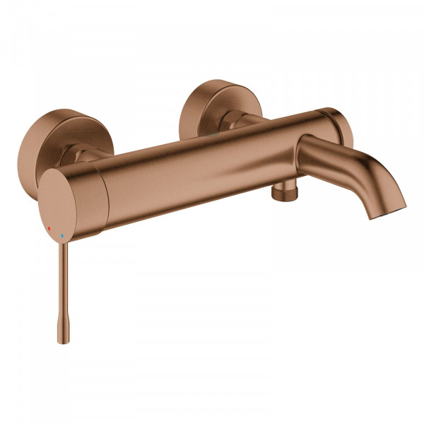 Grohe Essence Einhand-Wannenbatterie Wandmontage Bronze 25250DL1