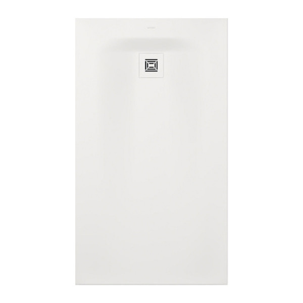Duravit Sustano zuschneidbare Duschwanne 140 x 80 cm Weiß Matt DuraSolid Mineralguss
