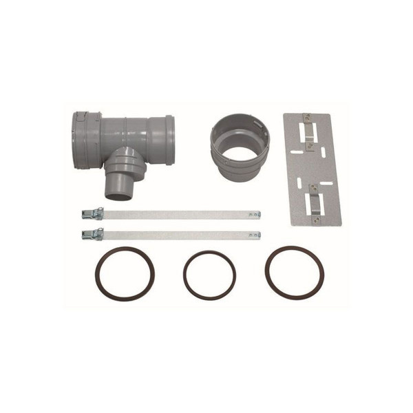 Vaillant Set 7 T-Stück für Abgasanschluss/Abgasleitung 0020016409