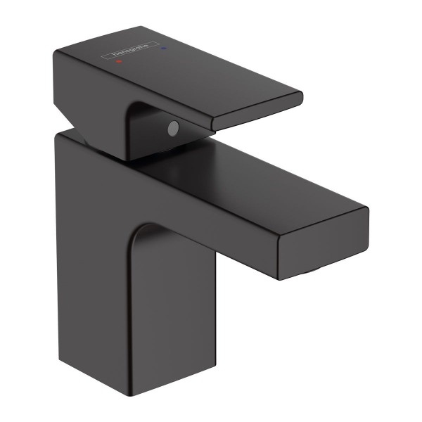 Hansgrohe Vernis Shape Einhebel Waschtischmischer 70 mit Ablaufgarnitur Mattschwarz 71560670