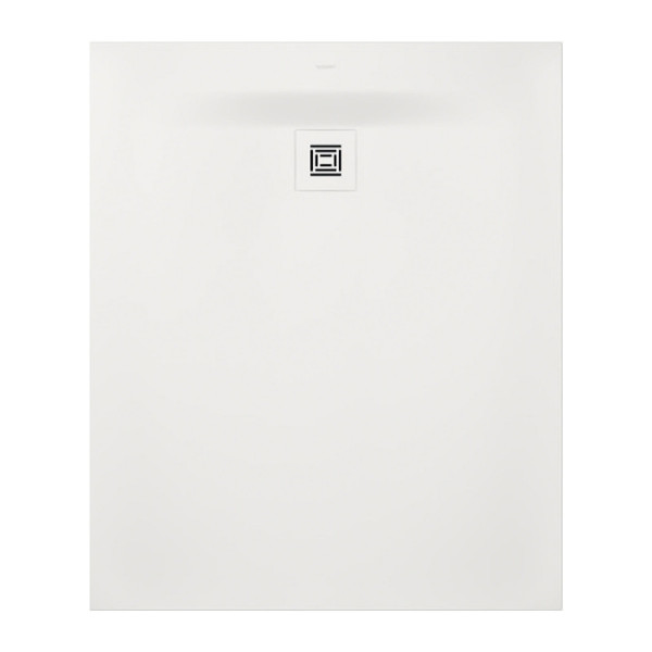 Duravit Sustano zuschneidbare Duschwanne 120 x 100 cm Weiß Matt DuraSolid Mineralguss