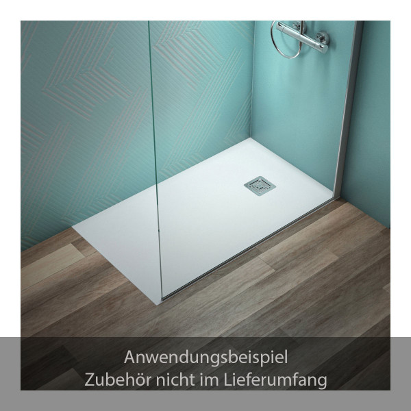 Ideal Standard Ultra Flat S+ Rechteck-Duschwanne 1200x700x30 in Carraraweiß T5603FR