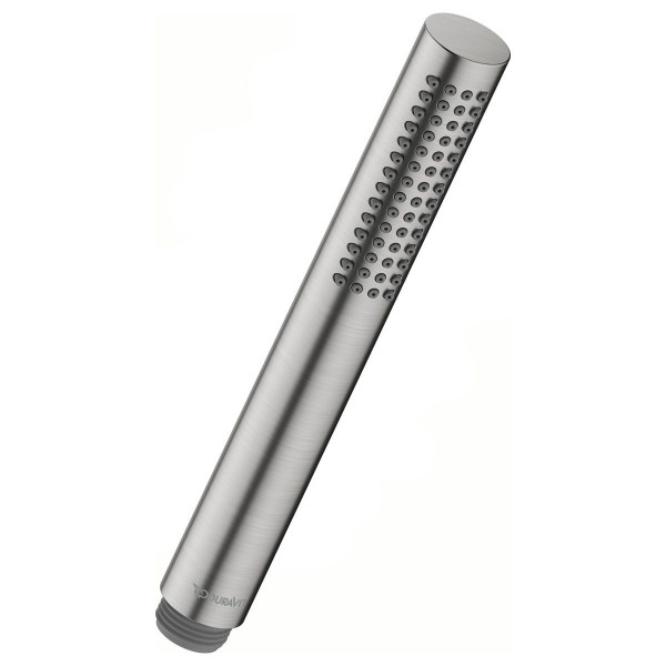 Duravit Stabbrause Edelstahl gebürstet rund mit MinusFlow UV0642001070