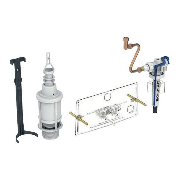 Geberit Umbauset 215.423.00.5 auf Spül-Stopp-Spülungen zu Geberit UP-Spülkasten Typ 10.600