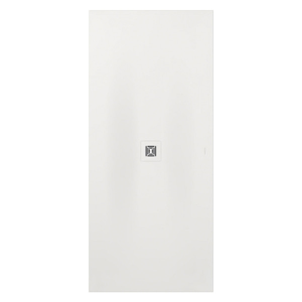 Duravit Sustano zuschneidbare Duschwanne 180 x 80 cm Weiß Matt DuraSolid Mineralguss