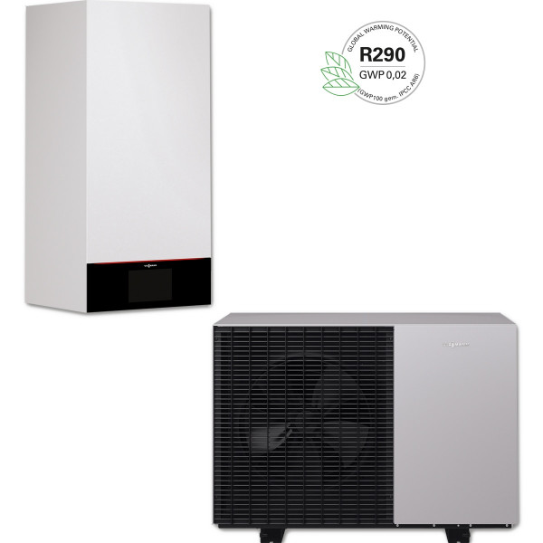 Viessmann Vitocal 150-A A04 230V V105 Antifreeze Luft/Wasser-Wärmepumpe R290 – Z032195