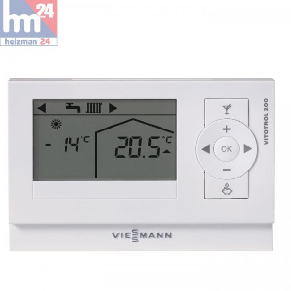 Viessmann Vitotrol 200 RF Funk-Fernbedienung Z011219