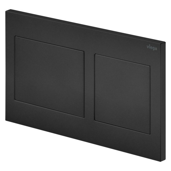 Viega 801724 Visign for Style 21 Betätigungsplatte matt schwarz Modell 8611.1 für Prevista