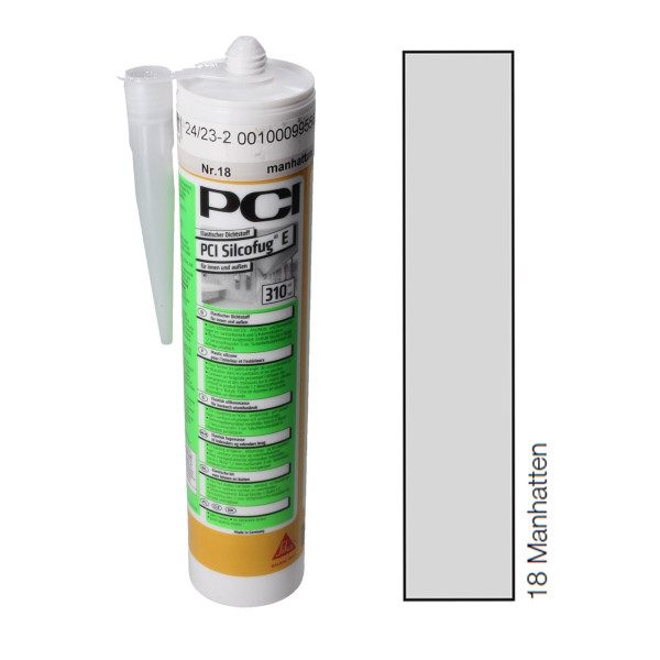  PCI Silcofug E 1x310 ml 2694/6 Silikon manhattan Nr.18