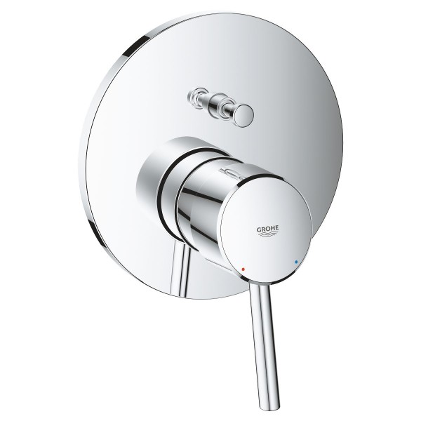 Grohe Concetto Einhand Wannenbatterie 24054001 in Chrom mit Umsteller