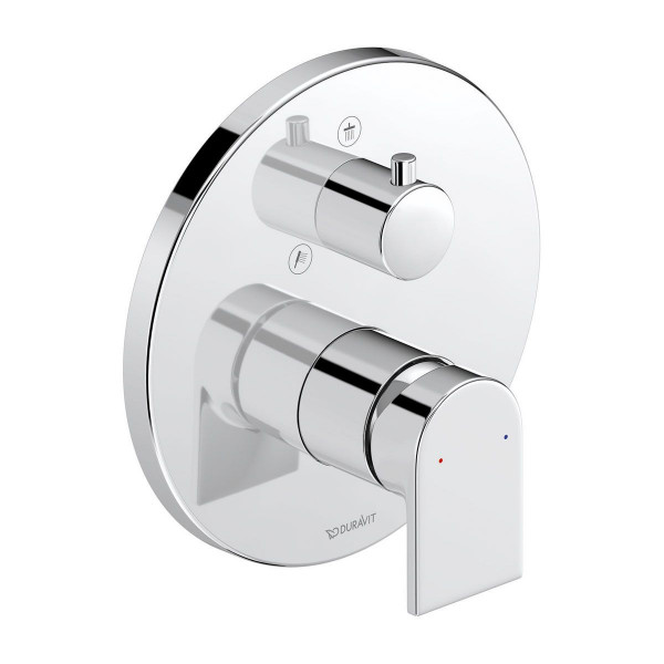 Duravit Tulum Einhebel-Brausemischer Unterputz chrom TU4210012010