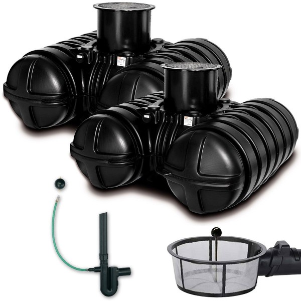 Roth Retentionstank 7000 Ltr. 50 % Retention inkl. Retentionsdrossel u. Gartenfilter 1135009442