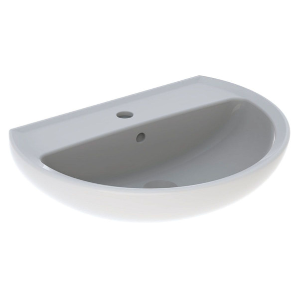 Allia Paris Waschtisch 600 x 455 mm made by Geberit 501.427.00.1 in alpinweiß