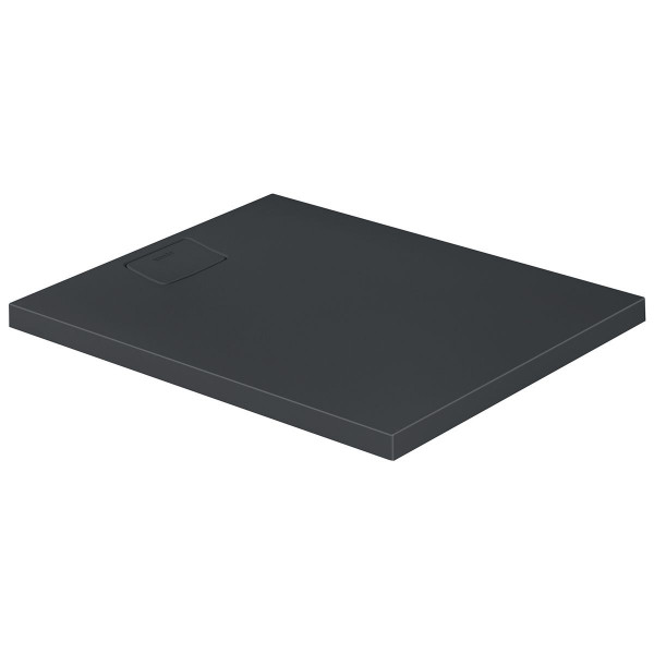 Duravit Stonetto Duschwanne 100x80x5cm Anthrazit DuraSolid Q Mineralguss 72014768