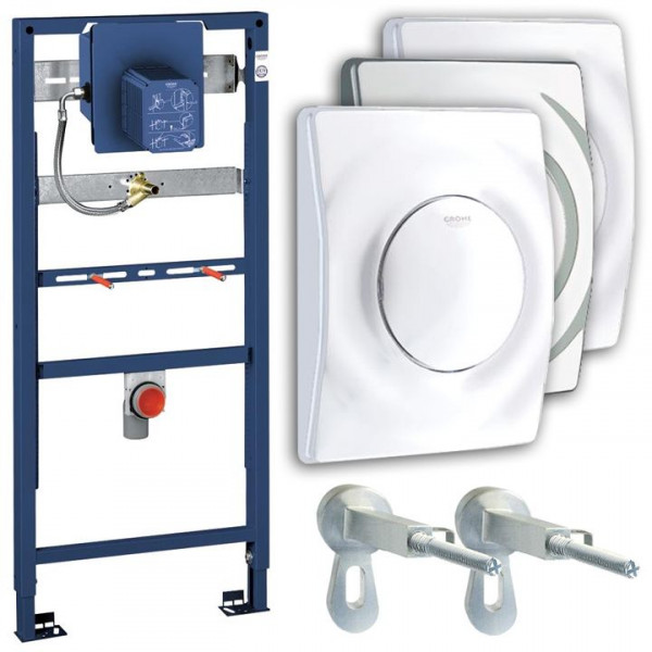 Grohe Urinalset Rapid SL Vorwandelement Rapido U 38786001 inkl. Wandwinkel u. Urinalsteuerung Surf