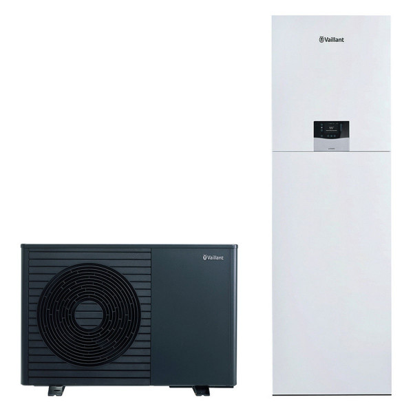 Vaillant Set 8000044745 Luft-Wasser Wärmepumpe aroTHERM plus 35/8.1 mit uniTOWER VIH QW 190/7 E 18L