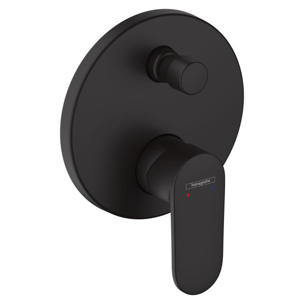 Hansgrohe Vernis Blend Einhebel Wannenmischer Fertigmontageset UP Mattschwarz 71466670