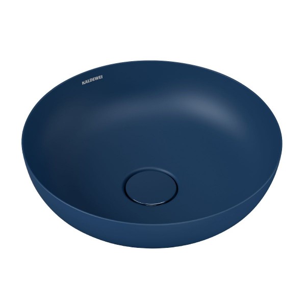 Kaldewei Avantgarde Miena Aufsatz Waschbecken navyblue matt 3181 380 mm