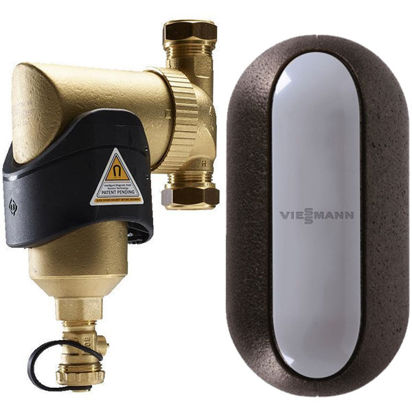 Viessmann Vitoset Schlammabscheider Rp 1 1/4" mit abnehmbaren Magnet ZK04657