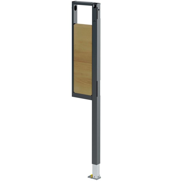 Viega Prevista Dry 776480 Vorwandelement für Stützgriffe links 112 cm Modell 8570.32