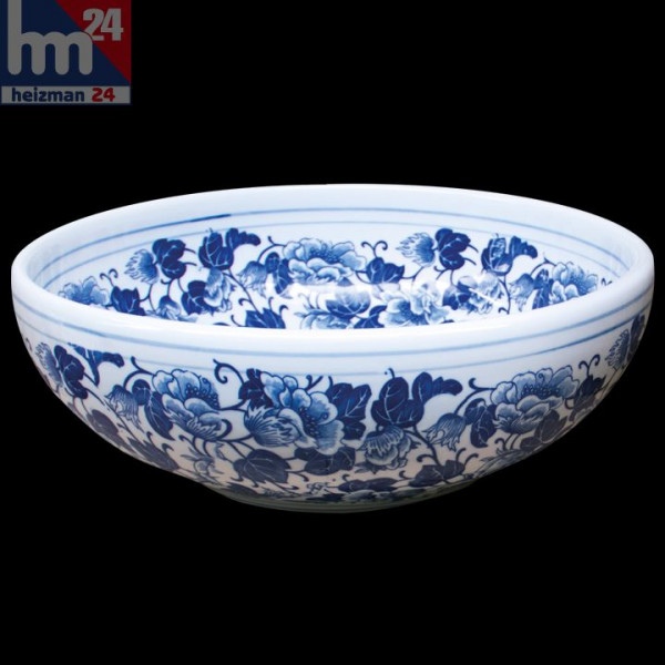 Ordos Aufsatzwaschbecken Waschschüssel rund Ø 41,5 cm Handmade