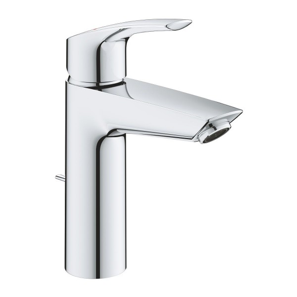 Grohe Eurosmart Einhand Waschtischarmatur M-Size mit Zugstangen Ablaufgarnitur 23322003 Chrom