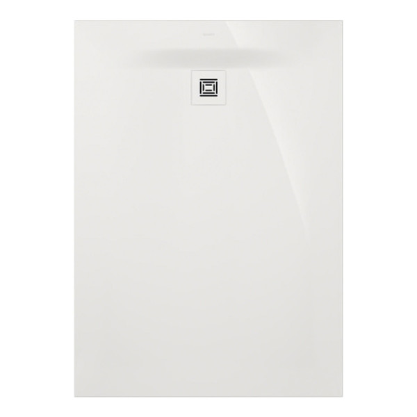 Duravit Sustano zuschneidbare Duschwanne 140 x 100 cm Weiß Glänzend DuraSolid Mineralguss