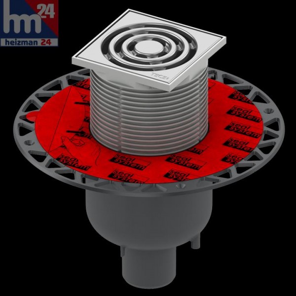 TECE drainpoint S 130 Ablaufset DN 50 senkrecht mit Seal System 3601300