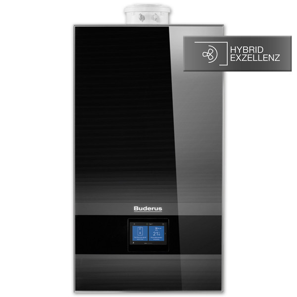 Buderus Logamax Plus GB182i.2 Gas-Brennwert-Therme 20kW Erdgas 2H 7736902132 m. Bedieneinheit