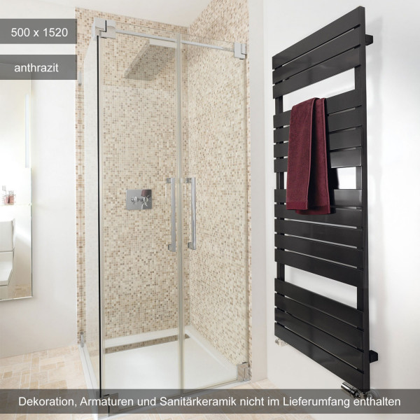 HSK Lavida Designheizkörper 550x1520mm anthrazit