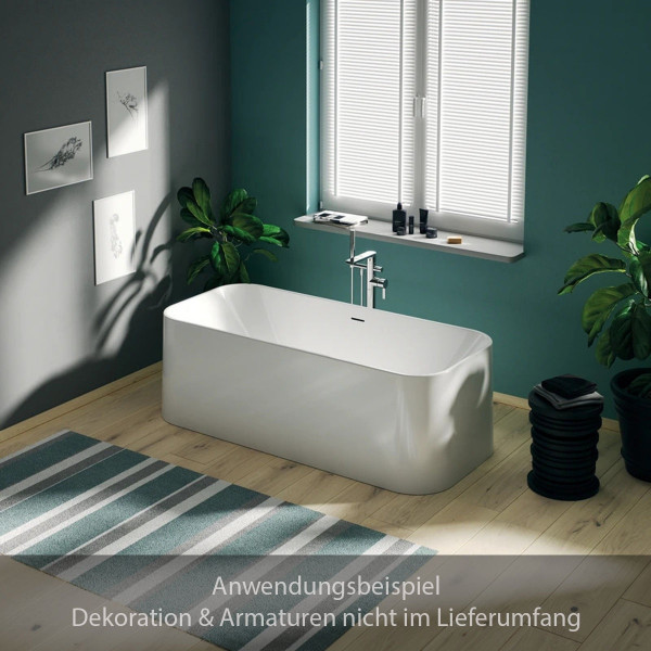 Duravit DuraFoga freistehende Badewanne 180 x 70 cm aus Sanitäracryl 700573000000000