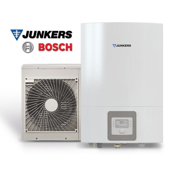 Junkers Supraeco A Split Luft-Wasser Wärmepumpe SAS6-2 ASE 7739607666 inklusive Inneneinheit